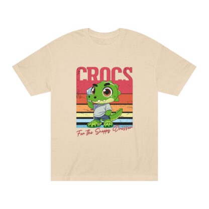 Crocs for the snappy dresser - Unisex Classic Tee - Perfect for Kids and Adults - Image 5