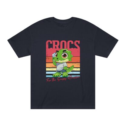 Crocs for the snappy dresser - Unisex Classic Tee - Perfect for Kids and Adults - Image 13