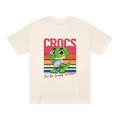 Crocs for the snappy dresser - Unisex Classic Tee - Perfect for Kids and Adults - Image 9