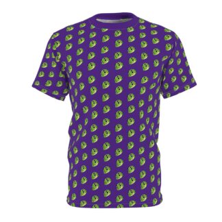 Fun Diego Graphic Tee for Kids & Adults | Unisex Cut & Sew T-Shirt in Purple