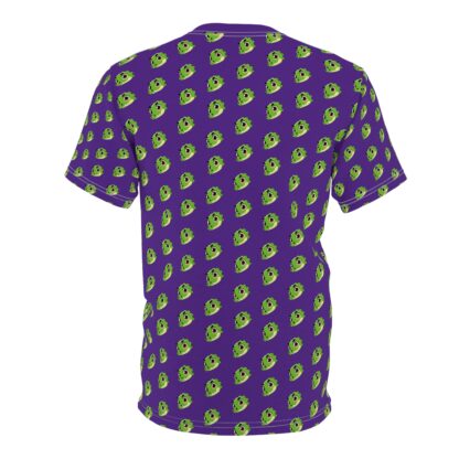 Fun Diego Graphic Tee for Kids & Adults | Unisex Cut & Sew T-Shirt in Purple - Image 3