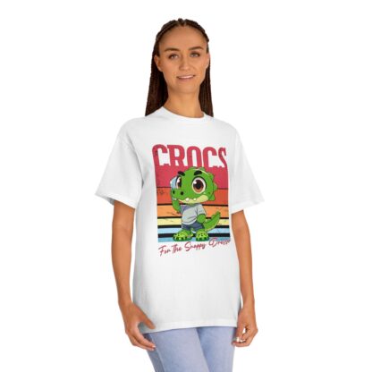 Crocs for the snappy dresser - Unisex Classic Tee - Perfect for Kids and Adults - Image 3